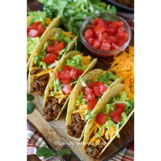Kid's Ground Beef Tacos
