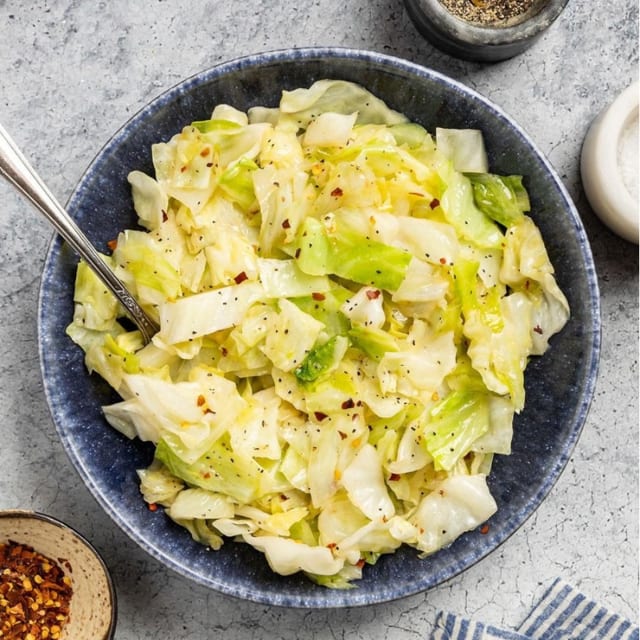 Sauteed Cabbage.