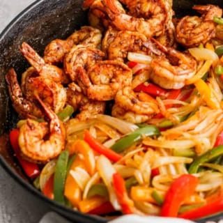 Shrimp Fajitas