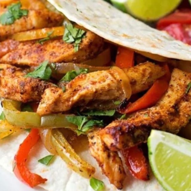 Chicken Fajitas.
