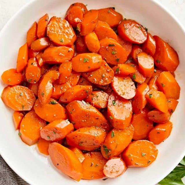 Glazed Carrots.