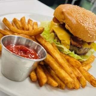 Back Home Burger with Bacon