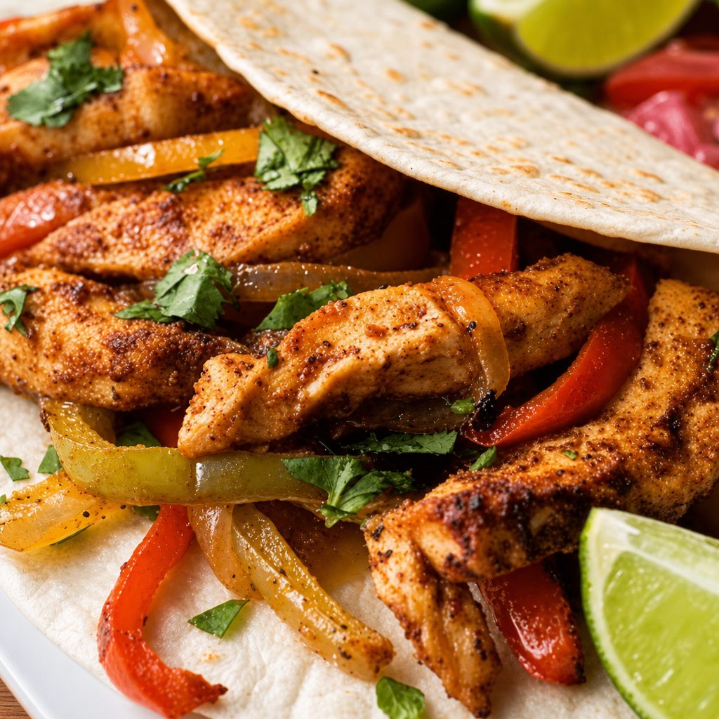 Chicken Fajitas.